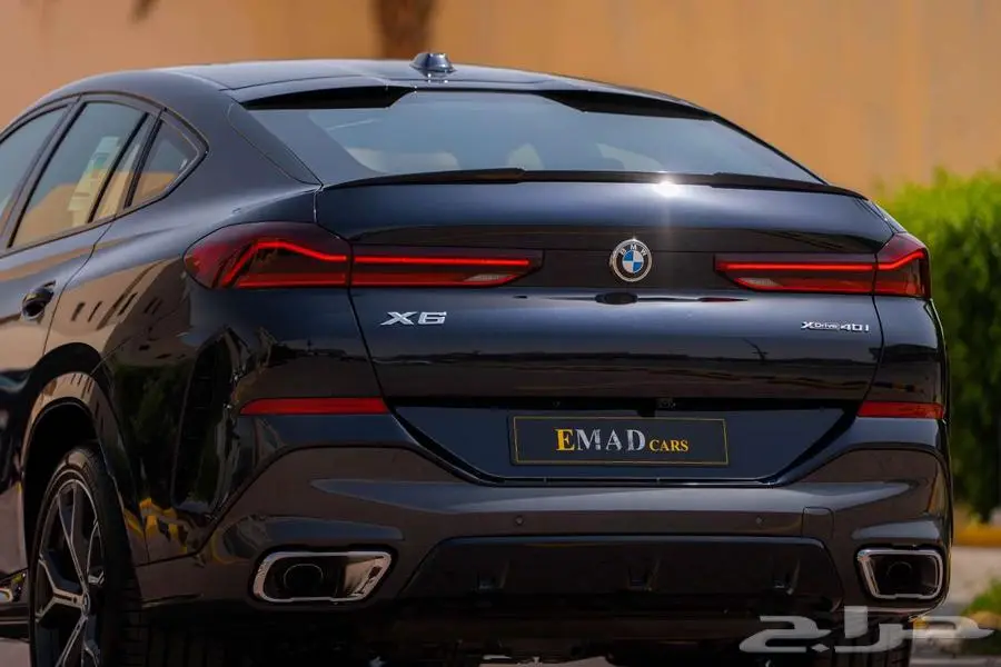 BMW X6 M KIT V6 2025 كربون بلاك زيرو 4