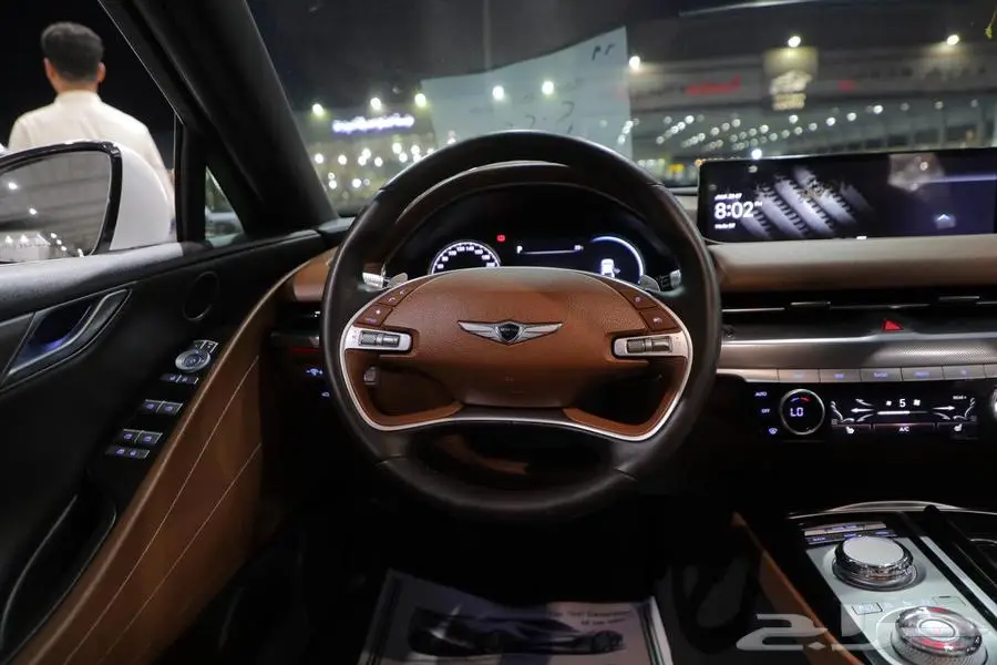 جينيسس G80 بريستيج بانوراما جلد اربعة سلندر موديل 2024 17