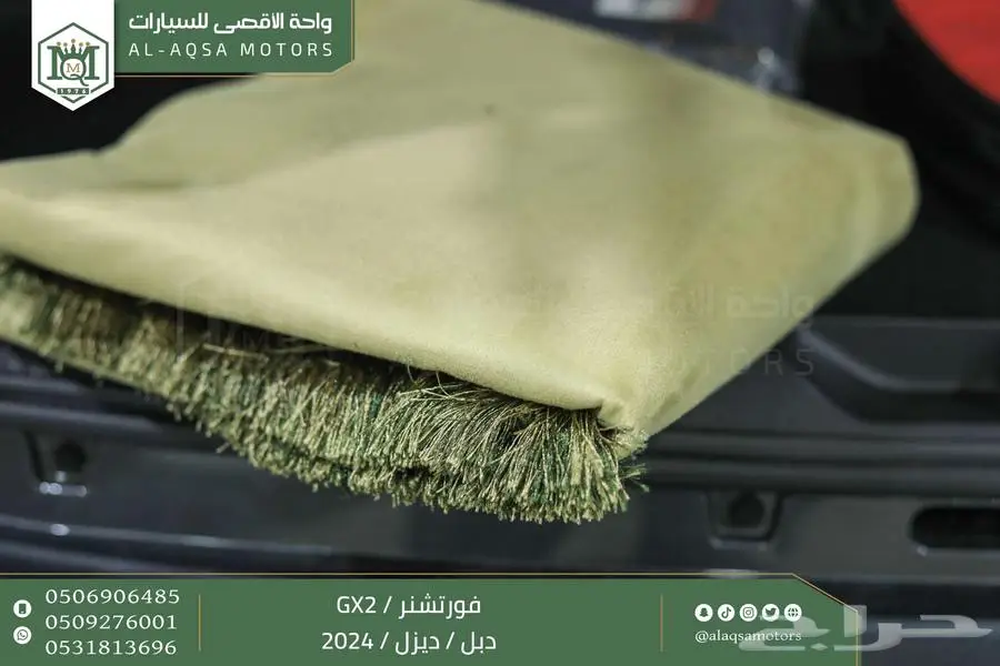 فورتشنر دبل 4 سلندر رمادي ديزل 2024 اقل سعر كاش واقساط 23