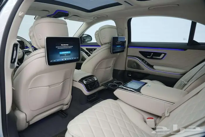 مرسيدس S 500 موديل 2025 أصفار خليجي أبيض أبيض 16