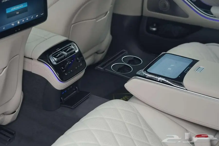 مرسيدس S 500 موديل 2025 أصفار خليجي أبيض أبيض 15