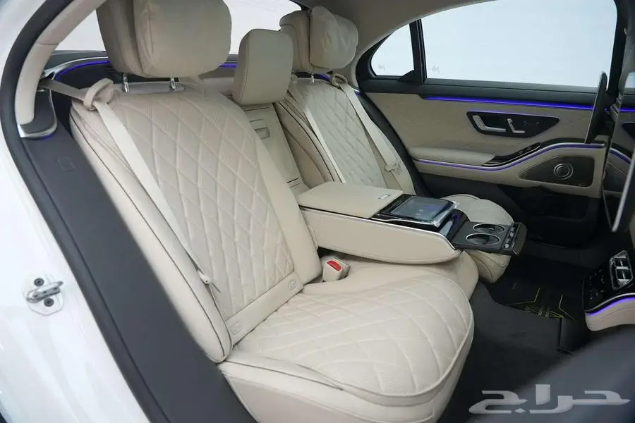 مرسيدس S 500 موديل 2025 أصفار خليجي أبيض أبيض 14