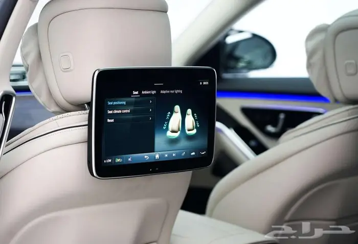 مرسيدس S 500 موديل 2025 أصفار خليجي رمادي فاتح أبيض 16