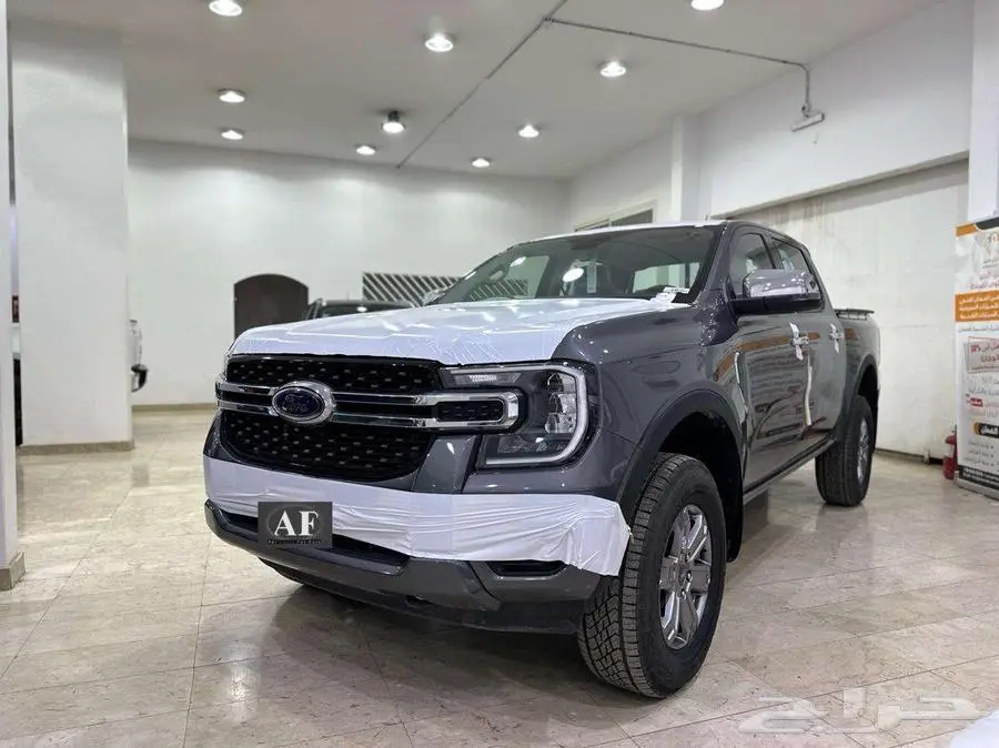فورد رينجر XLT 2024 غمارتين رمادي وابيض سعودي كاش واقساط 1