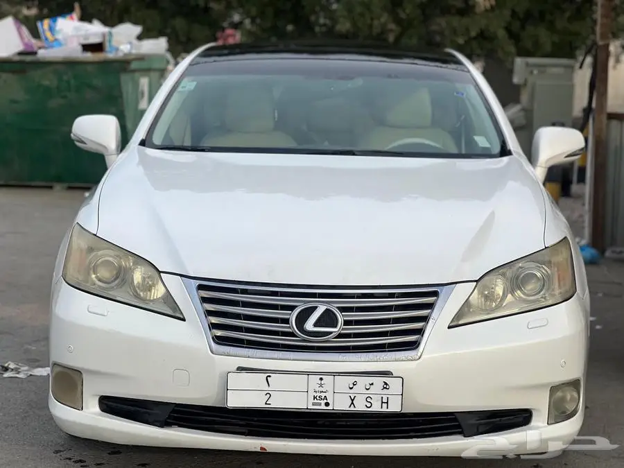لكزس 2012 ES350 سعودي ابيض لؤلؤي 7