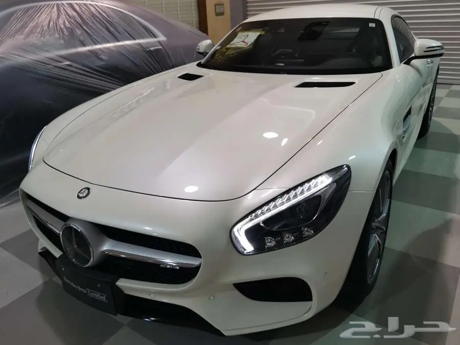 Mercedes GTS AMG جديد العداد (1) الف عالشرط 0