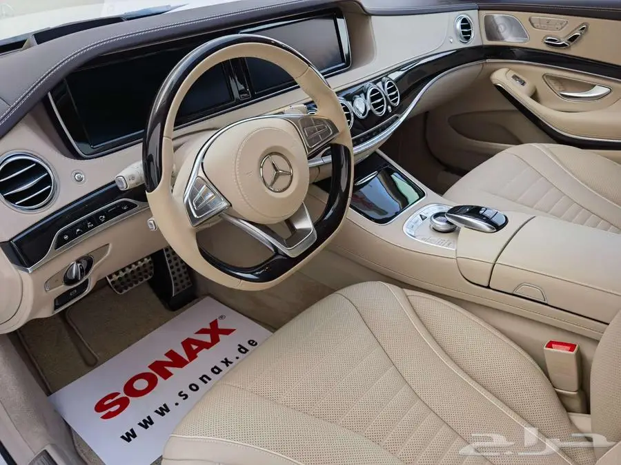 Mercedes S400 AMG KIT لؤلؤي مخزن العداد (5)الف جديد 4