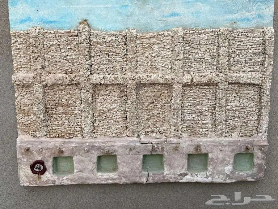 مجسم 3D شغل يدوي يحاكي البناء قديما 0