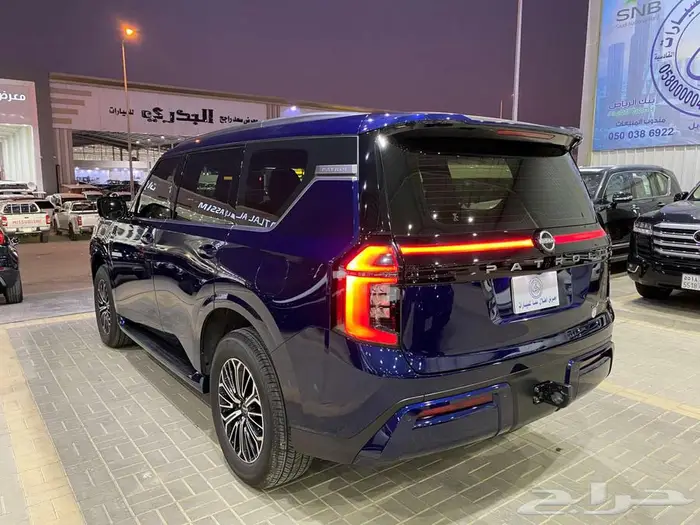 نيسان باترول بلاتنيوم 2025 ازرق غامق سعودي ماشيه 7500كم 57
