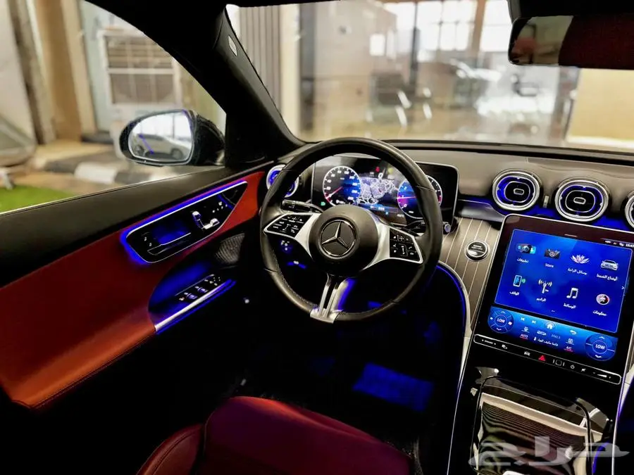 مرسيدس C300 2023 4matic- يوجد حماية PPF على السيارة بالكامل 16