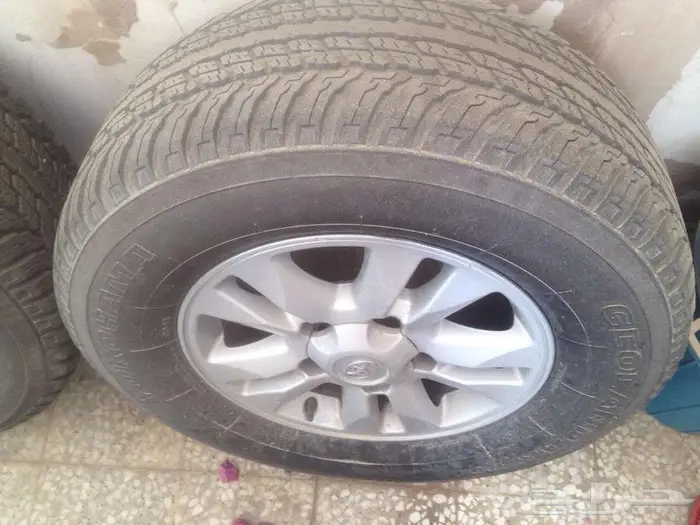 جنوط برادو لكزس Gx وكالة مع كفرات او بدون 93