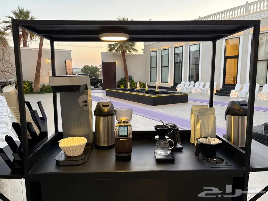 يوجد لدينا تجهيز بوثات قهوة للحفلات و المناسبات و الموتمرات 1
