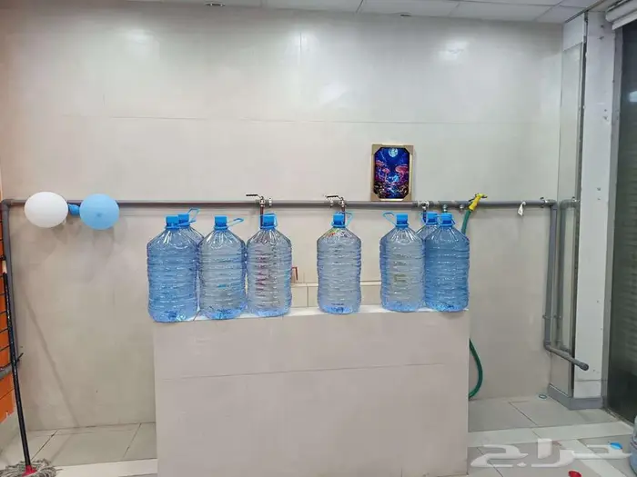 تعبئة المياه مجان ا والتوصيل إلى منزلك 0