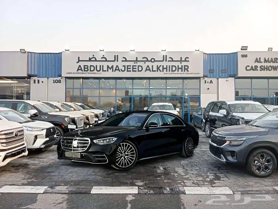 مرسيدس AMG الجوهره S500 2025 يوجد 50 50 البنك العربي 1