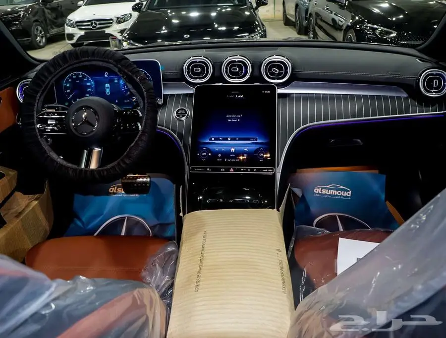 مرسيدس C200 AMG 2025 اصفار (كاش - بنوك) 7