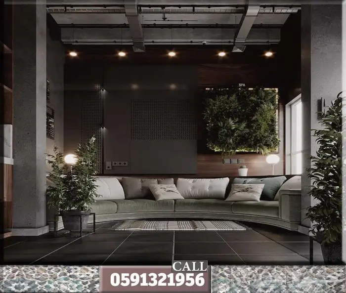 كاونتر سبا داخلي مكتب تصاميم بوث تصميم صالون تصميم محل كافيه 84