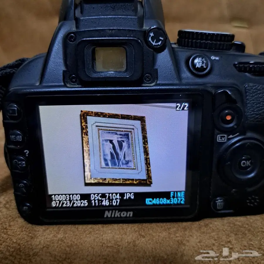 كاميرا احترافية D3100 12