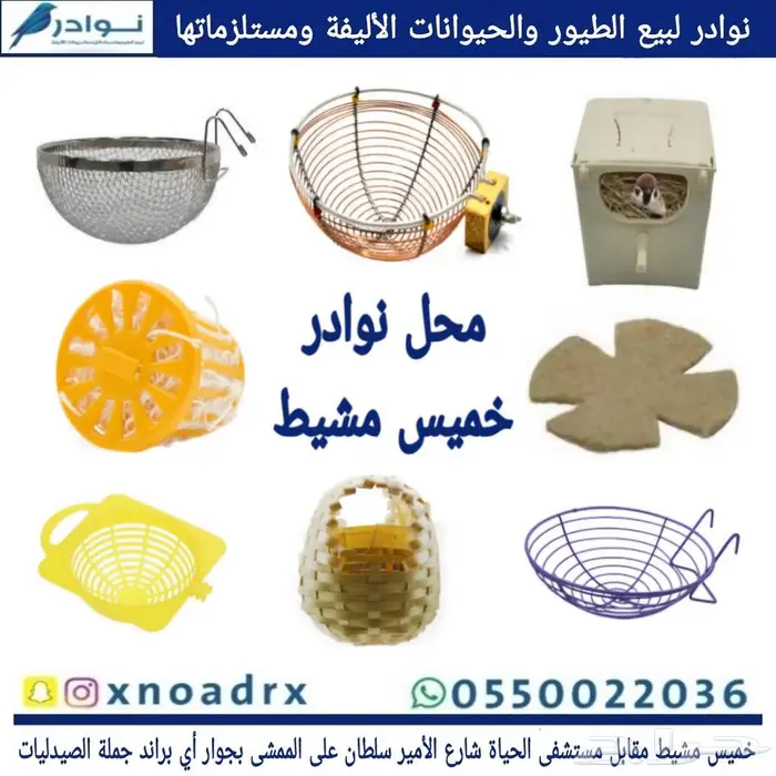 محل نوادر لبيع الطيور خميس مشيط 10