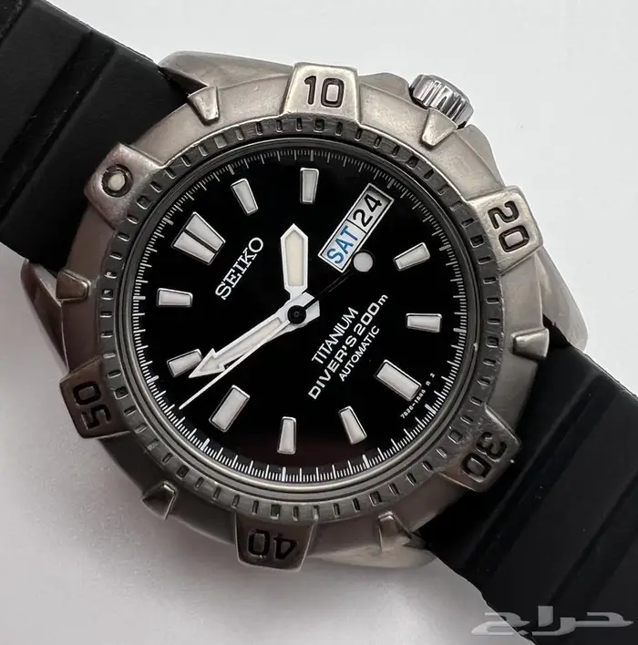 ساعة سيكو تيتانيوم بدون وزن الاصلية تماتيكية 0