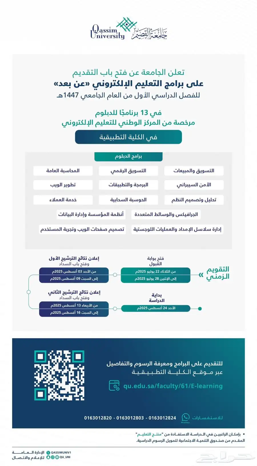 للتقديم على جامعة القصيم عن بعد 0