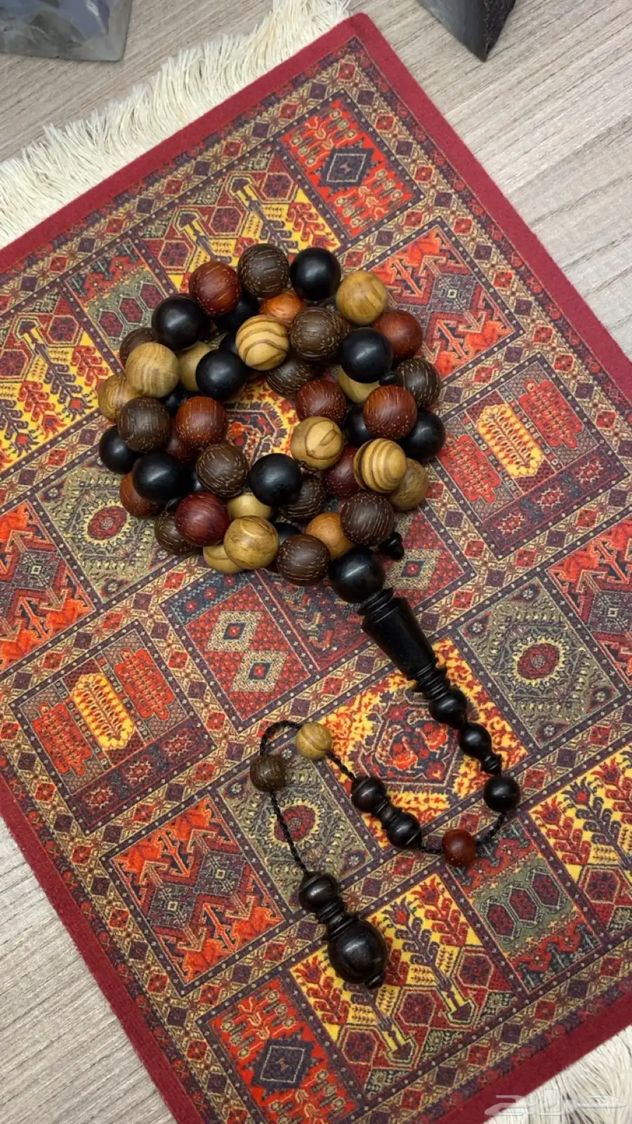 سبحة ماكنتوش من أخشاب طبيعية 0
