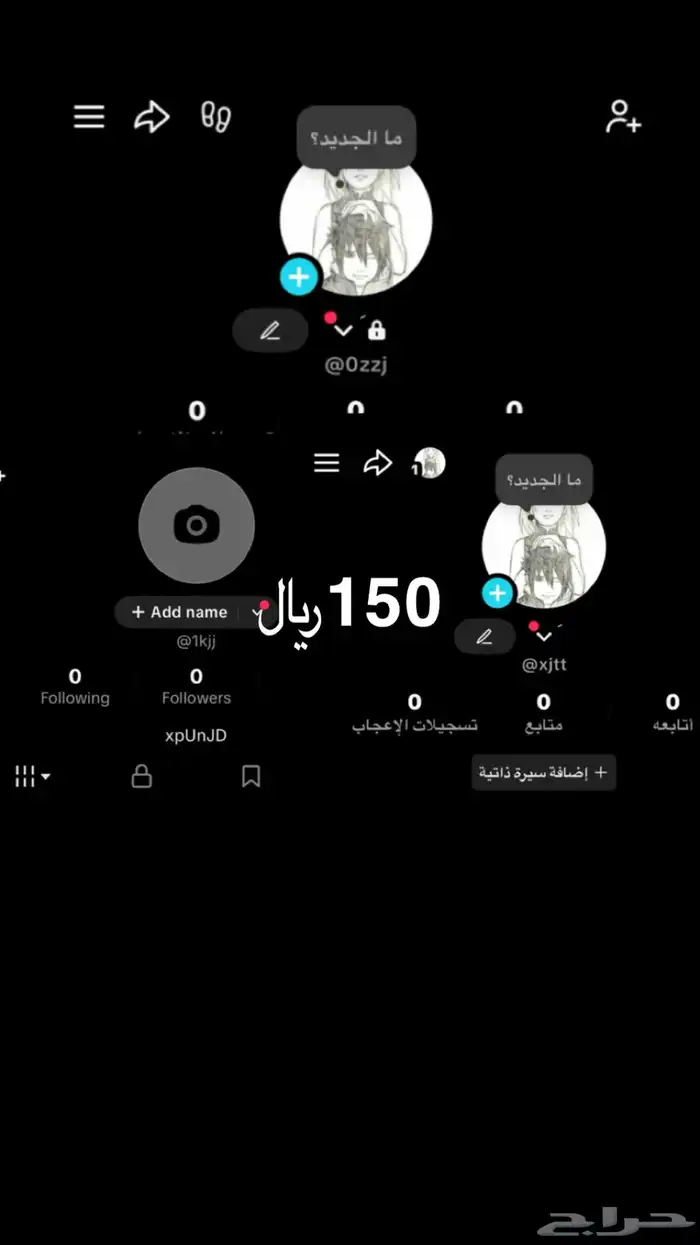 يوزرات تيك توك 0