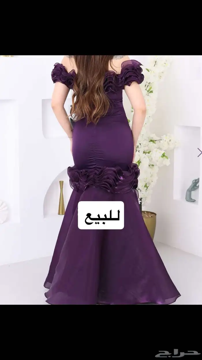 فستان مناسبات فخم للبيع ب300 ريال 1