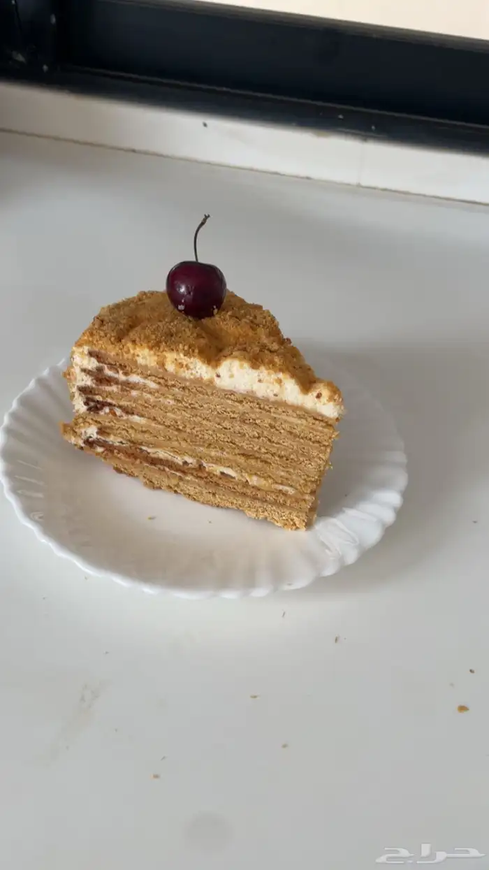 كيكة عسل صنع منزلي 1