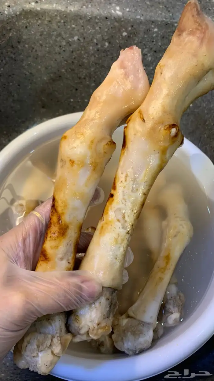 كراعين وكروش ومصارين وروس غنم شغل نظيف جدا . 4