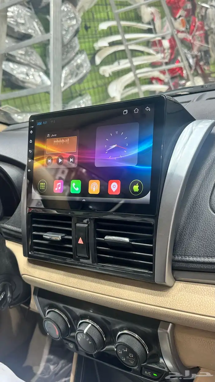 شاشات لجميع انواع السيارات متوفر جميع الرامات 10