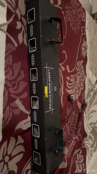 ليزر حفلات 6عدسات ب10 ألوان 0