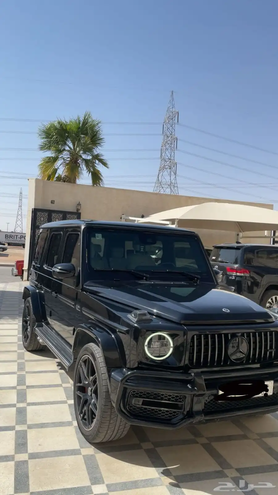 جي كلاس موديل22 بدي نضيف عازل حراري حمايه PPF ماشي 72 الف 1