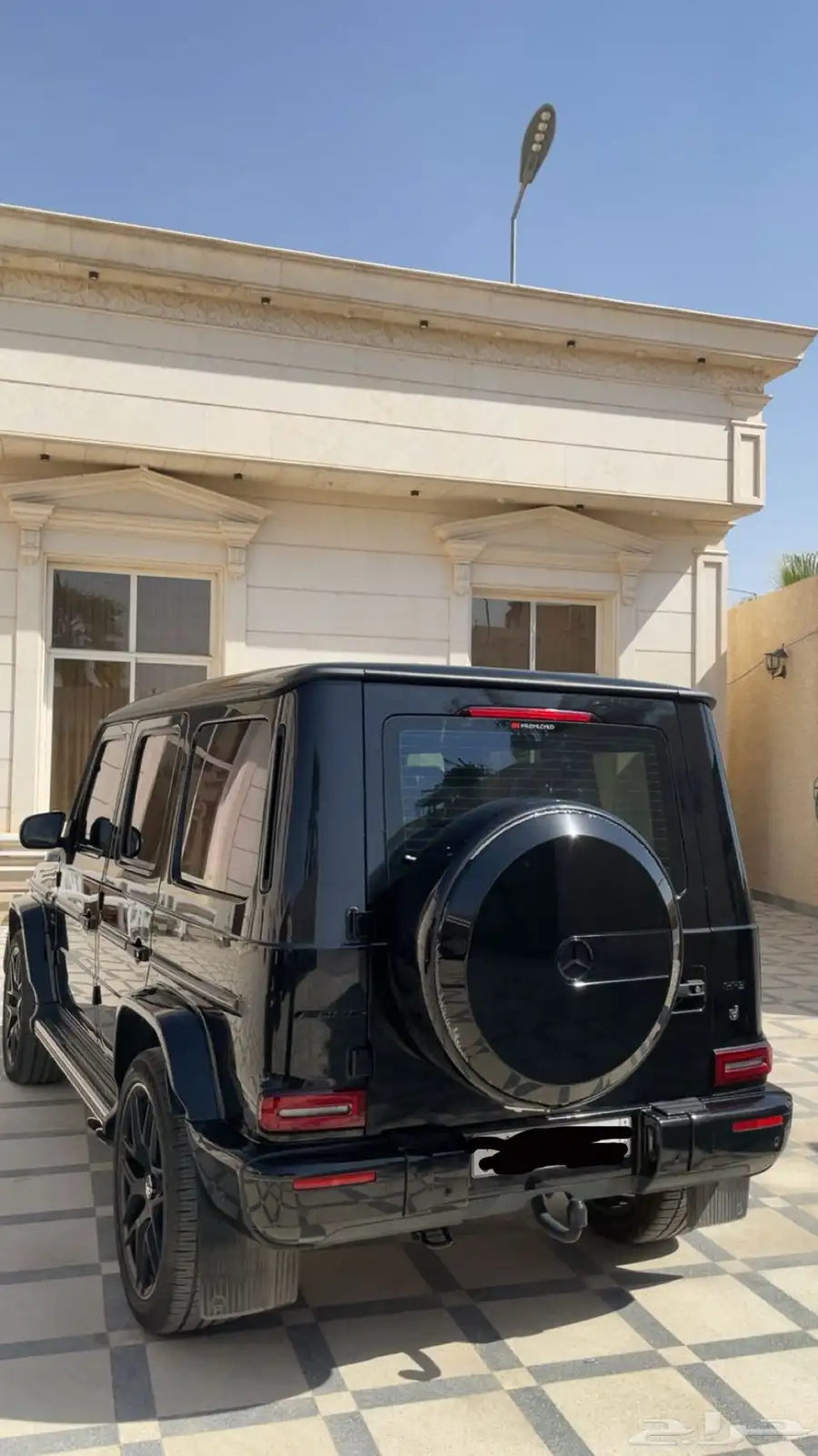 جي كلاس موديل22 بدي نضيف عازل حراري حمايه PPF ماشي 72 الف 3
