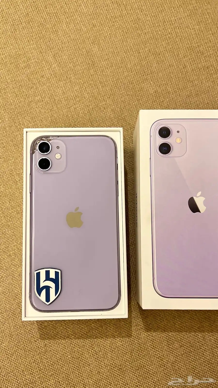 للبيع iPhone 11 بنفسجي   256GB 1