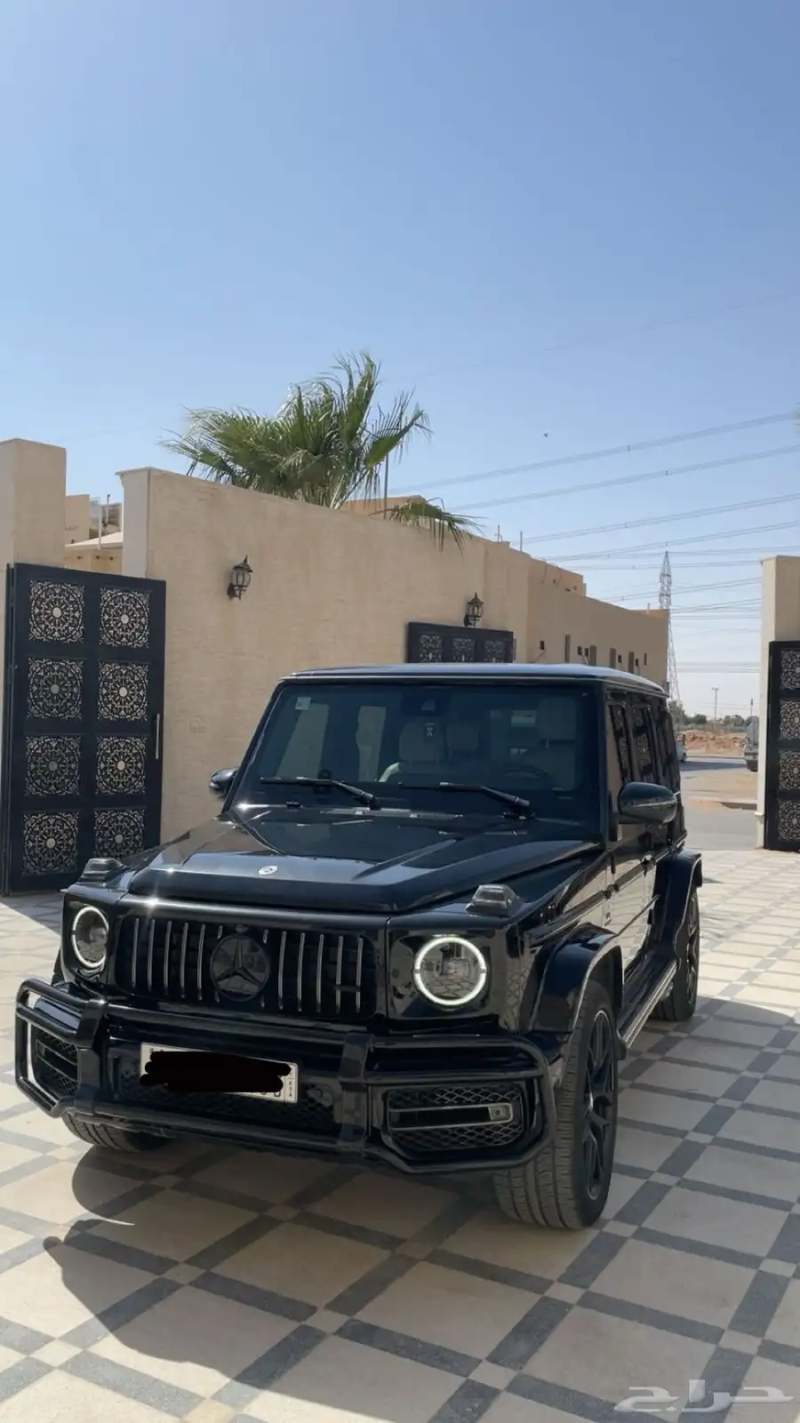 جي كلاس موديل22 بدي نضيف عازل حراري حمايه PPF ماشي 72 الف 0