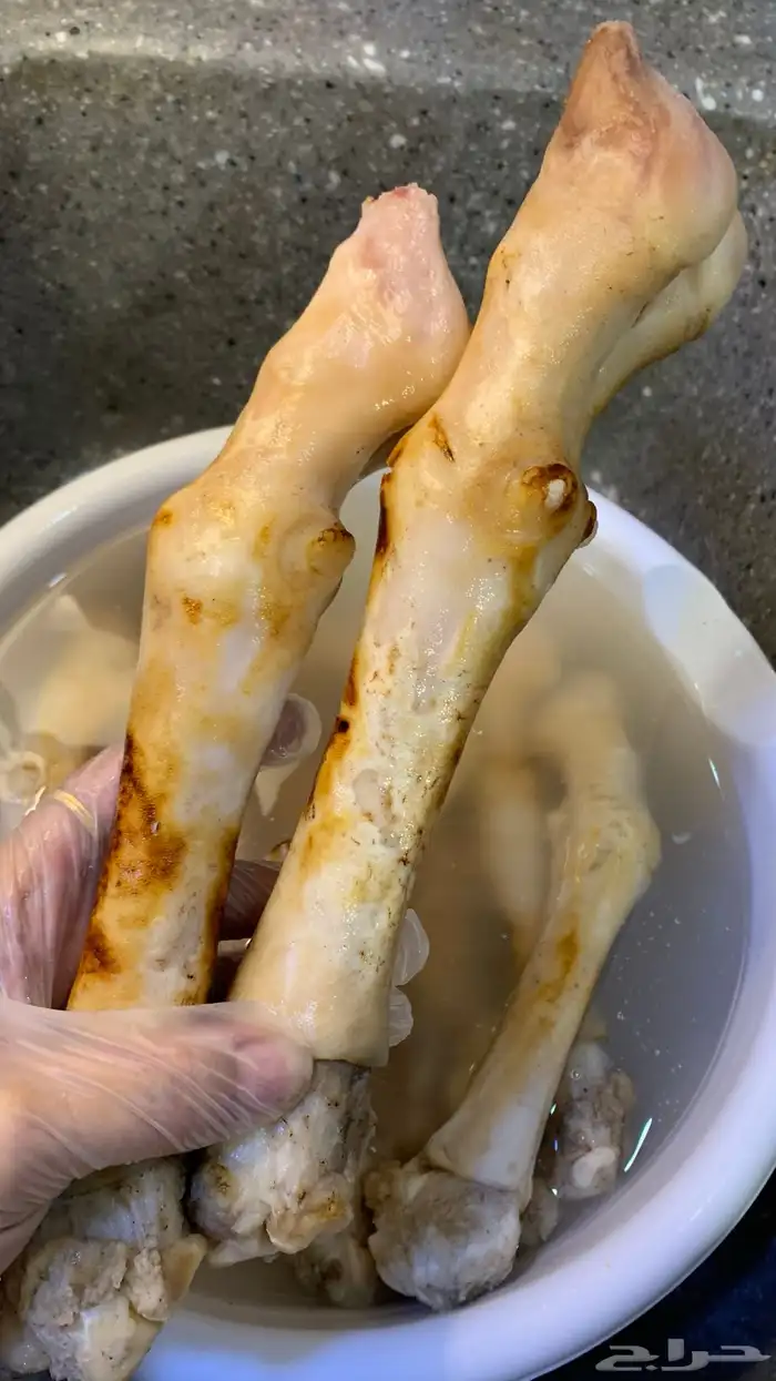 كراعين وكروش ومصارين وروس غنم شغل نظيف جدا . 3