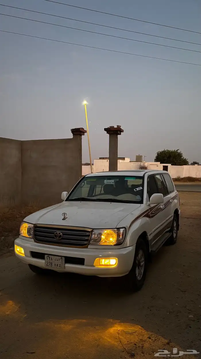 السلام عليكم ورحمة الله وبركاته اعرض لكم لاند كروزر 2004 0