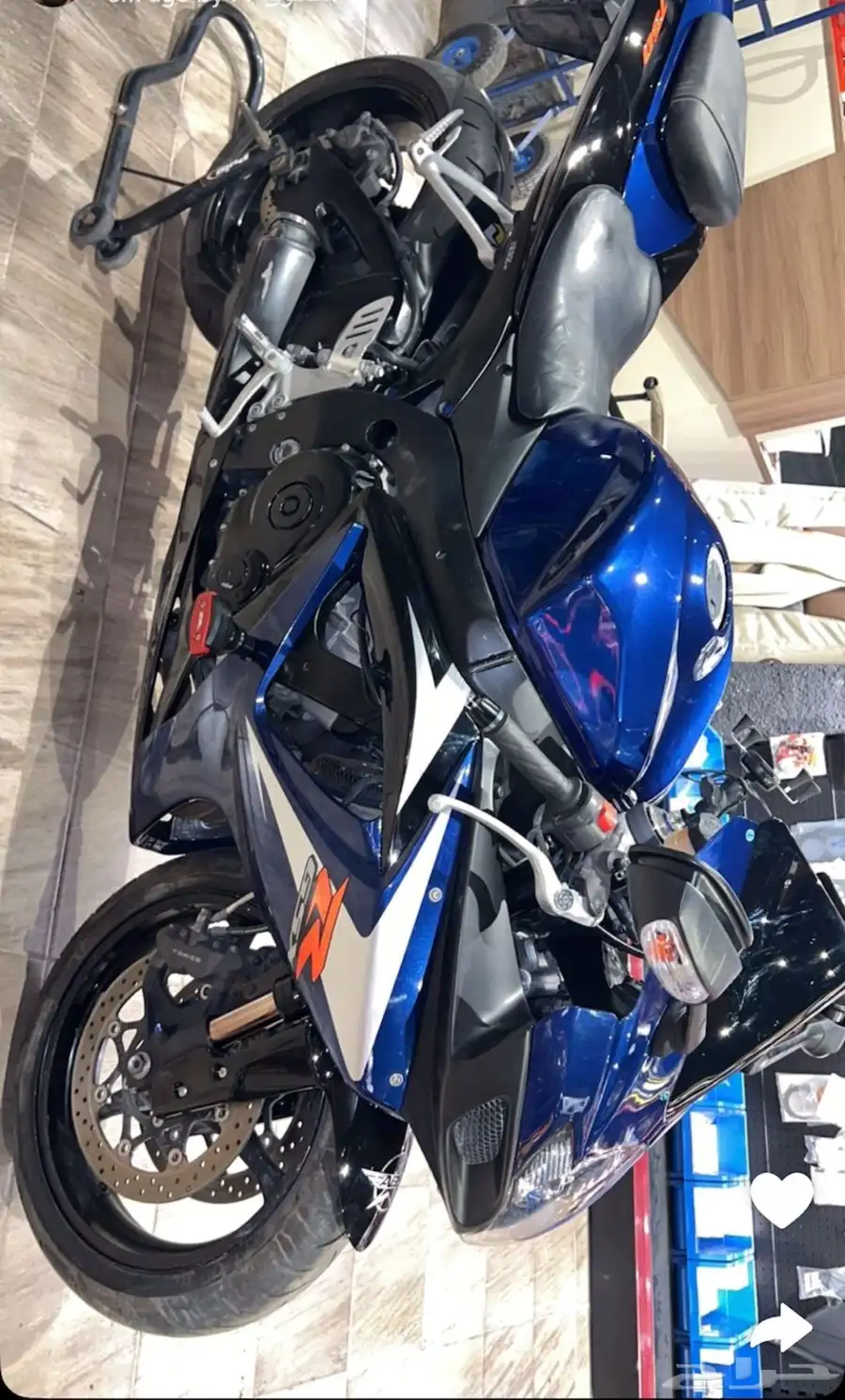 للبيع دباب سوزوكي SUZUKI GSXR 750 2007 0