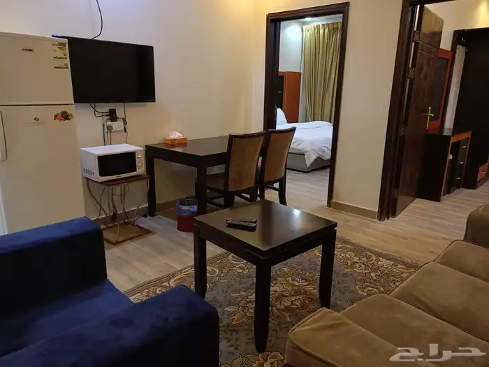 للايجار غرفه وغرفه وصالة(شهري) في حي حطين 4