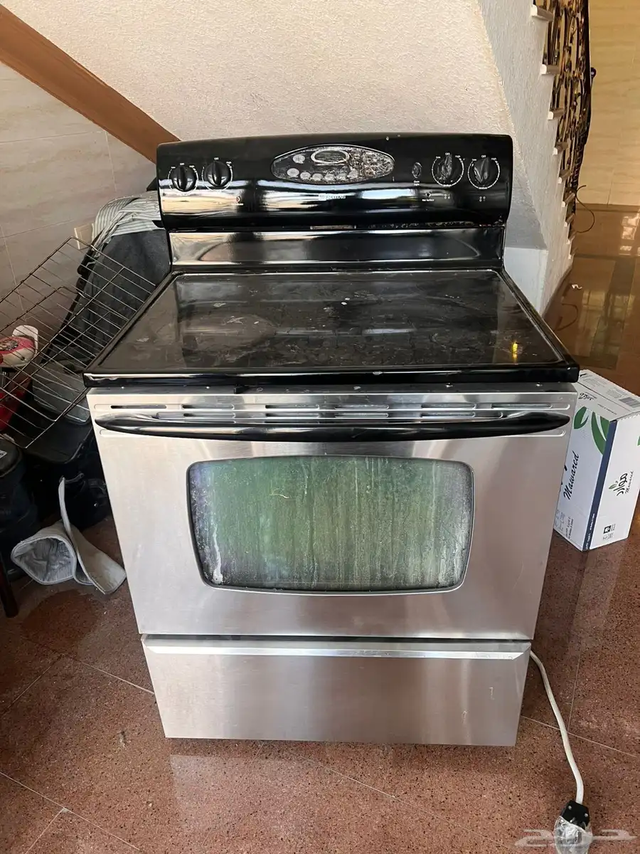 فرن سيراميك الشاشه يبي لها تغير كل شي شغال فيه 220v 2