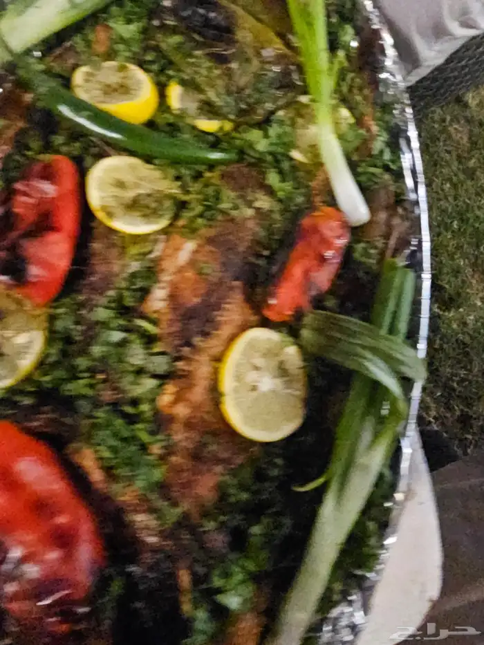لدينا سمك مسكوف وخبز تنور 3