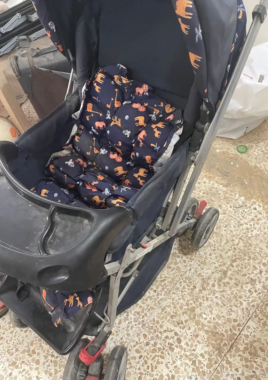عربة أطفال بحالة ممتازة 1