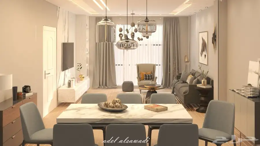 نعرض لكم ابرز تصاميمنا الداخلية 7