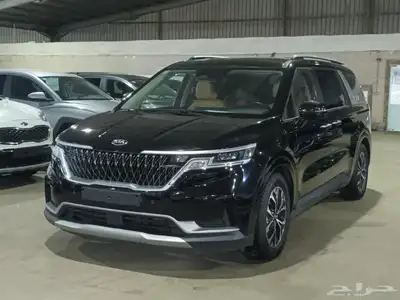 كيا كارنيفال اسود 2021 ديزل بطاقة جمركية وارد كوريا 1