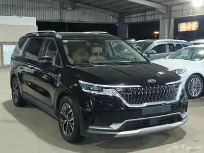 كيا كارنيفال اسود 2021 ديزل بطاقة جمركية وارد كوريا 3