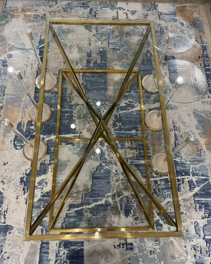 فرشة   طاوله  6 خدمة   ستارة 1