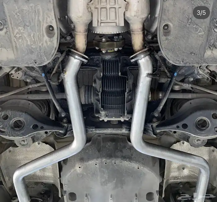 2014 LEXUS IS350 Axleback exhaust 1
