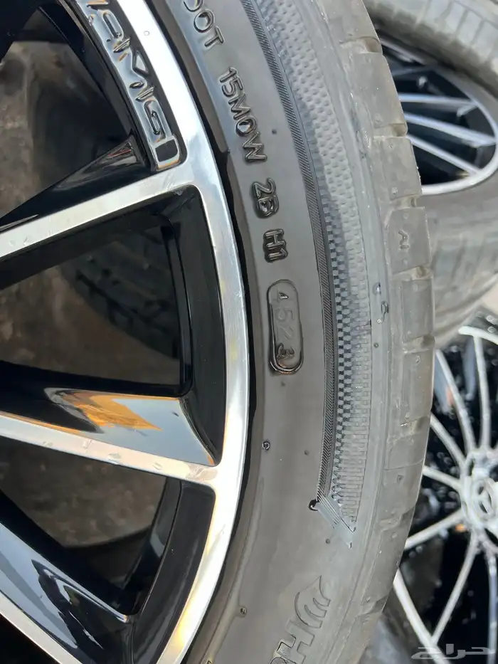 جنوط مرسيدس الجوهره اصلي معا كفرات هانكوك مقاس 20 4