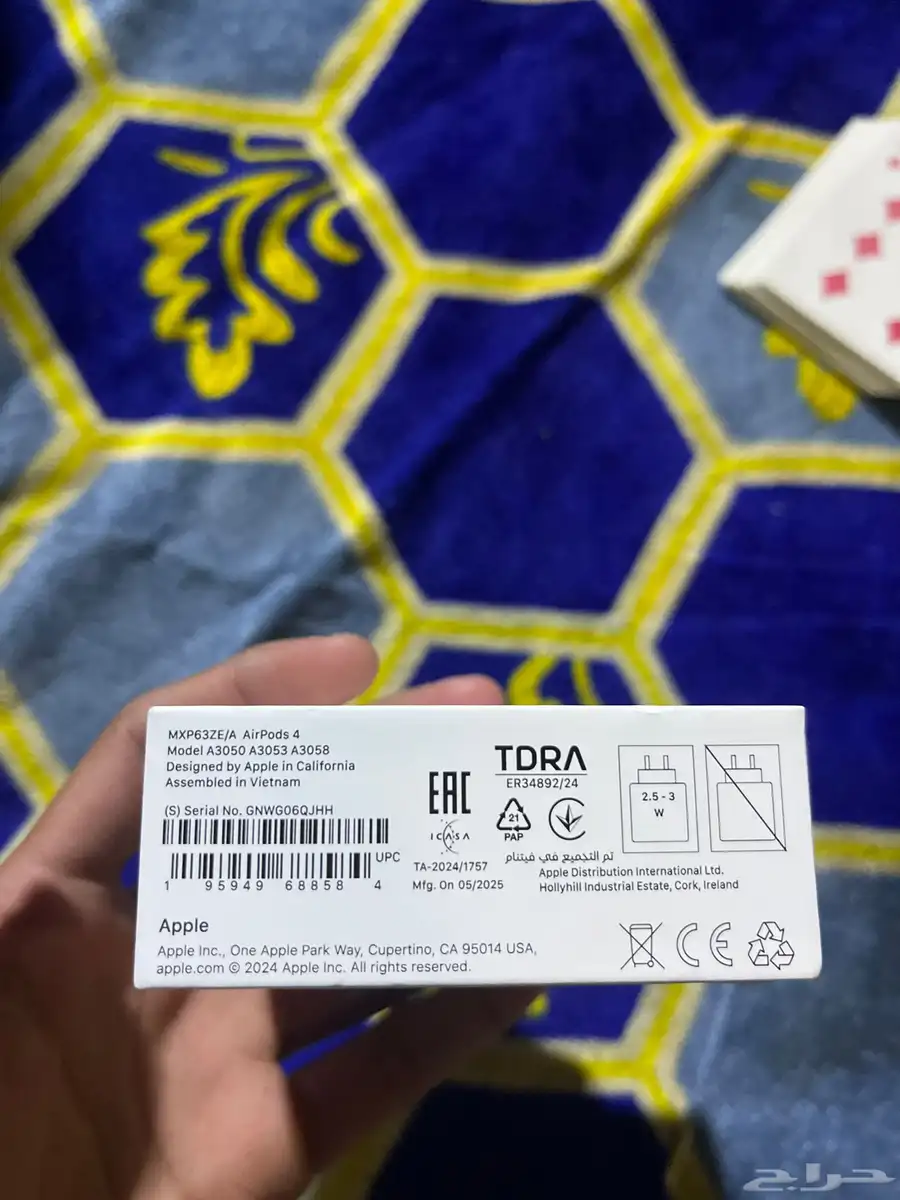 سماعات جوال ايربودز تصنيع فتنام جديده 3