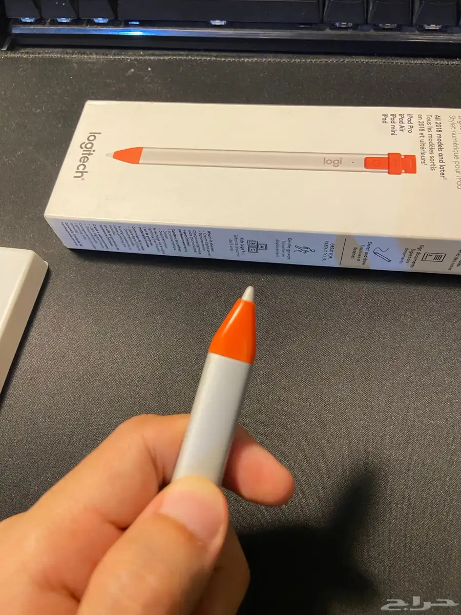 للبيع قلم آيباد Logitech Crayon استخدام خفيف جد ا 3